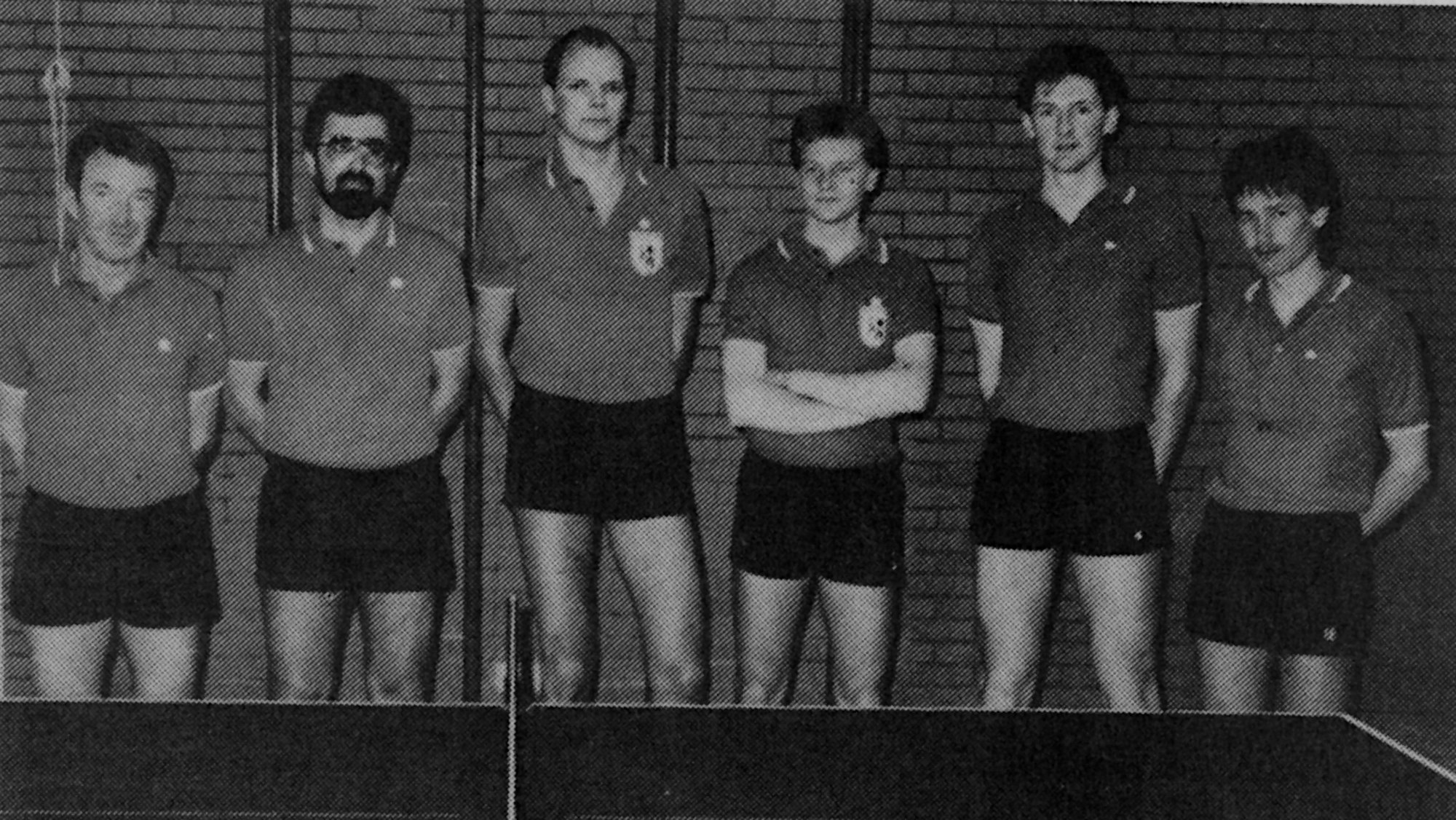 von links: Erich Gürsch, Werner Wahl, Gerhard Stricker, Vinzenz Zähnle, Peter Müller und Steffen Scholz