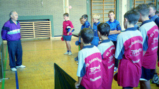 Walter Brucker begrüßt die Teilnehmer Walter Brucker begrüßt die Teilnehmer