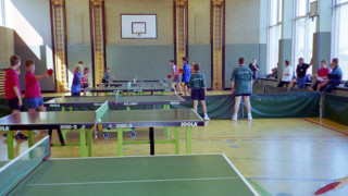 Warten auf den Ball Warten auf den Ball